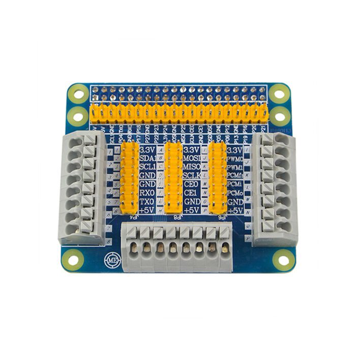 Raspberry-Pi-3-GPIO-Extension-Board-Multifunction-GPIO-adapter-Module-For-Orange-Pi-PC-Banana-Pi شیلد توسعه رسپری پای raspberry pi Multifunction GPIO Extension - Image 1