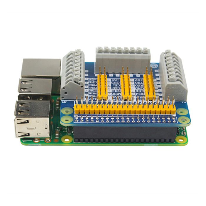 Raspberry-pi-2-GPIO-Extension-Board-Multifunction-Raspberry-pi-3-model-B-GPIO-Adapter-Module-for شیلد توسعه رسپری پای raspberry pi Multifunction GPIO Extension - Image 4