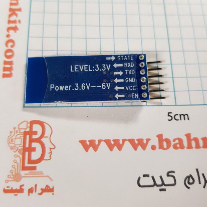 ماژول بلوتوث سریال HC-05 همراه با برد کمکی - Image 6