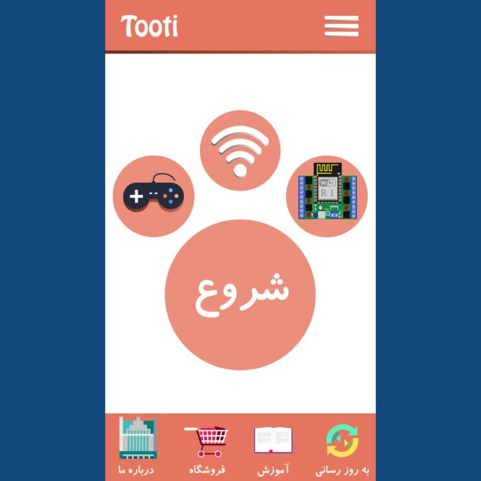 کیت وای فای کنترل  6 کانال Tooti R1 - Image 5