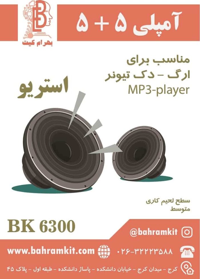 BK6300 آمپیلی فایر 5+5 - web-min کیت آمپلی فایر 5 + 5 استریو BK6300 - Image 1