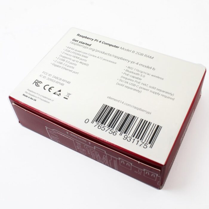 RASPBERRY PI 4 (2GB) (1) -min رسپری پای 4 raspberry pi 2GB - Image 2