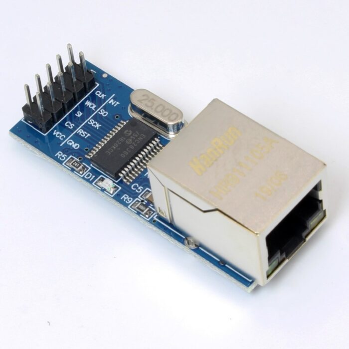 ETHERNET MODULE (1)-min ماژول شبکه enc28j60 Ethernet blue - Image 1