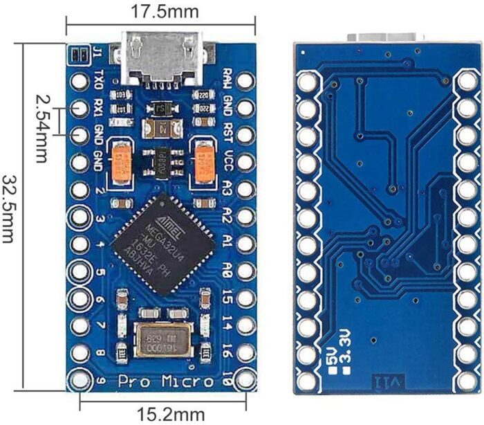 آردوینو پرو میکرو arduino pro micro - Image 2