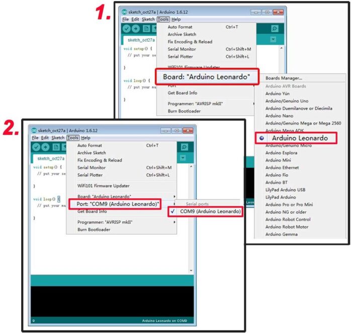 آردوینو پرو میکرو arduino pro micro - Image 3