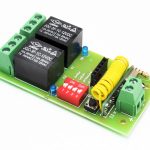 ماژول گیرنده 2 کانال لرن سفید 433