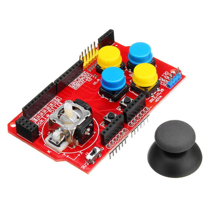 437a5fde-390a-46e7-9861-02d170b35cbf شیلد جوی استیک شیلد آردوینو uno joystick shield - Image 1