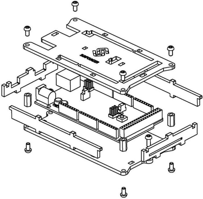 جعبه شیشه ای آردوینو مگا 2560 Arduino MEGA - Image 5