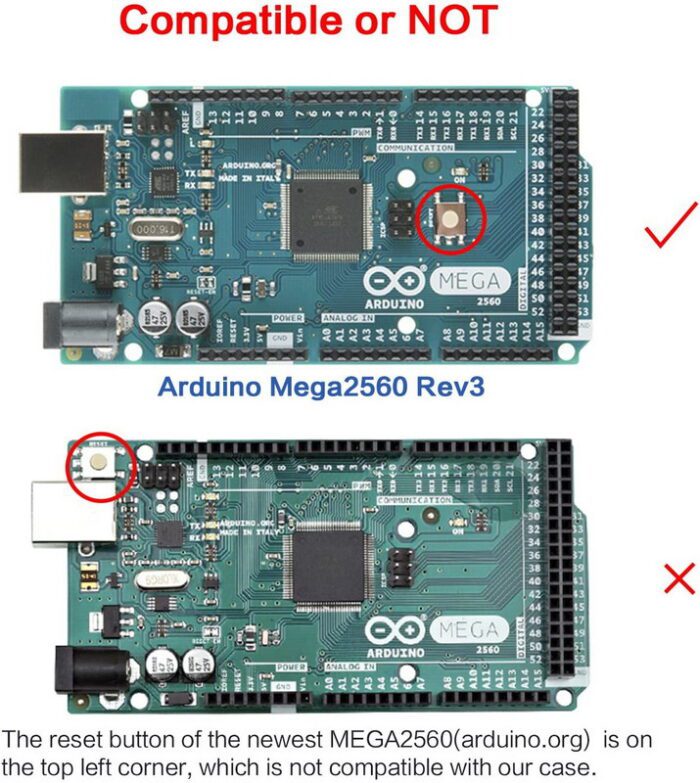 جعبه شیشه ای آردوینو مگا 2560 Arduino MEGA - Image 7
