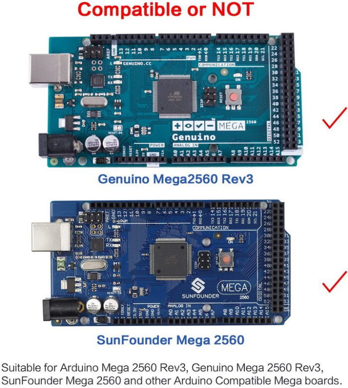 جعبه شیشه ای آردوینو مگا 2560 Arduino MEGA - Image 8