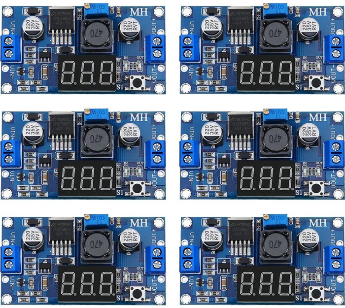 ماژول کاهنده lm2596 با نمایشگر ولتاژ - Image 7