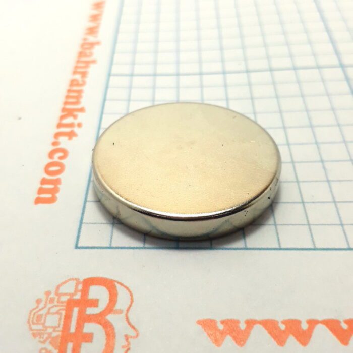 آهنربا نئودیمیوم استوانه ای 35x5میلی متر - Image 1