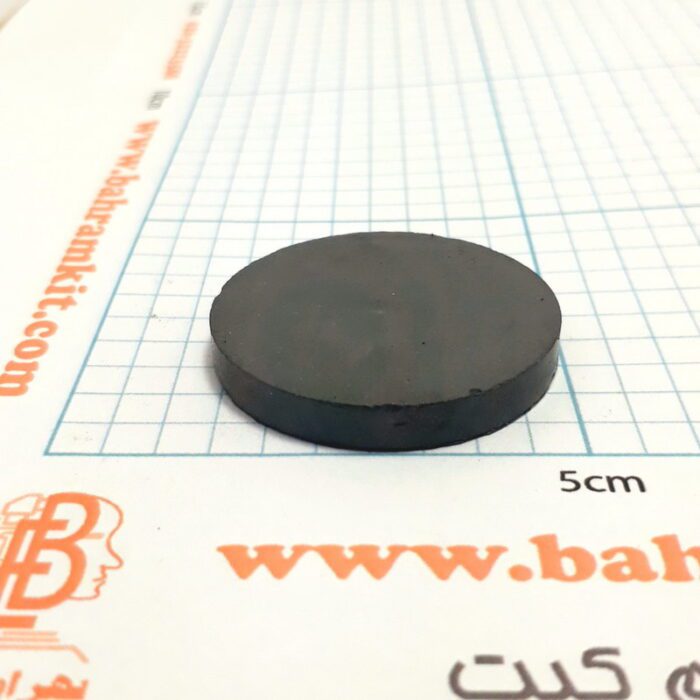 آهنربا سرامیکی استوانه ای 4*35 میلی متر - Image 1