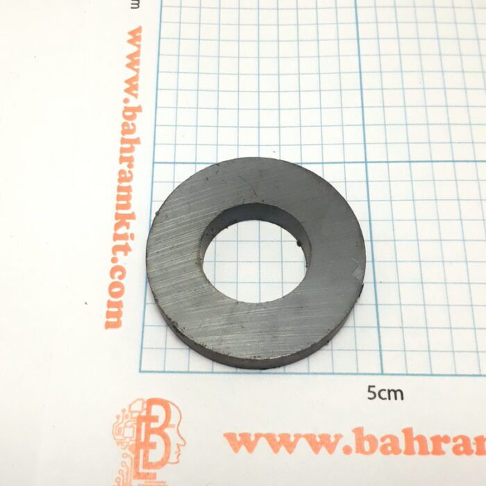 آهنربا سرامیکی رینگی 10*22*45 میلی متر - Image 2