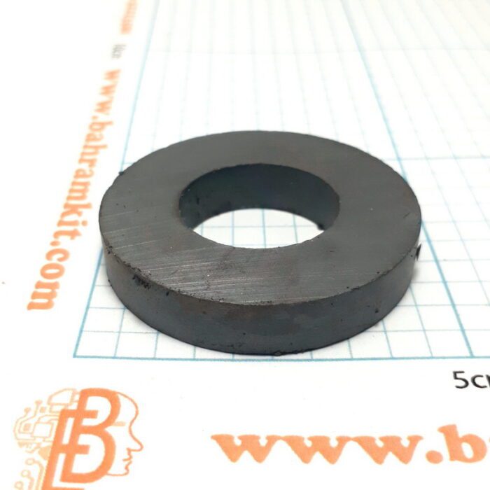 آهنربا سرامیکی رینگی 10*22*45 میلی متر - Image 1