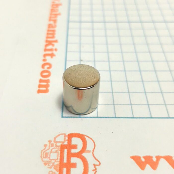 آهنربا نئودیمیوم استوانه ای 10*10 میلی متر - Image 1