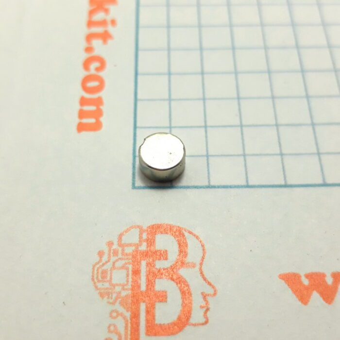 آهنربا نئودیمیوم استوانه ای 5x3 (3) آهنربا نئودیمیوم استوانه ای 3*6 میلی متر - Image 1