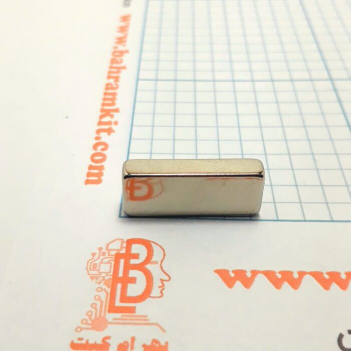 آهنربا نئودیمیوم بلوکی 5*10*20 میلی متر - Image 2