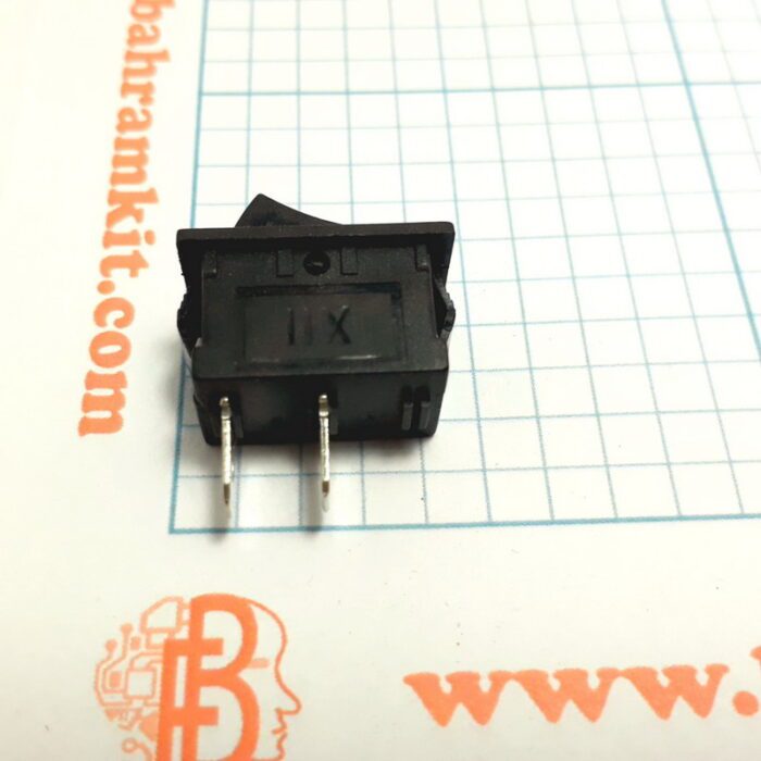 کلید راکر 2 پایه 20x15 mm 6A - Image 3