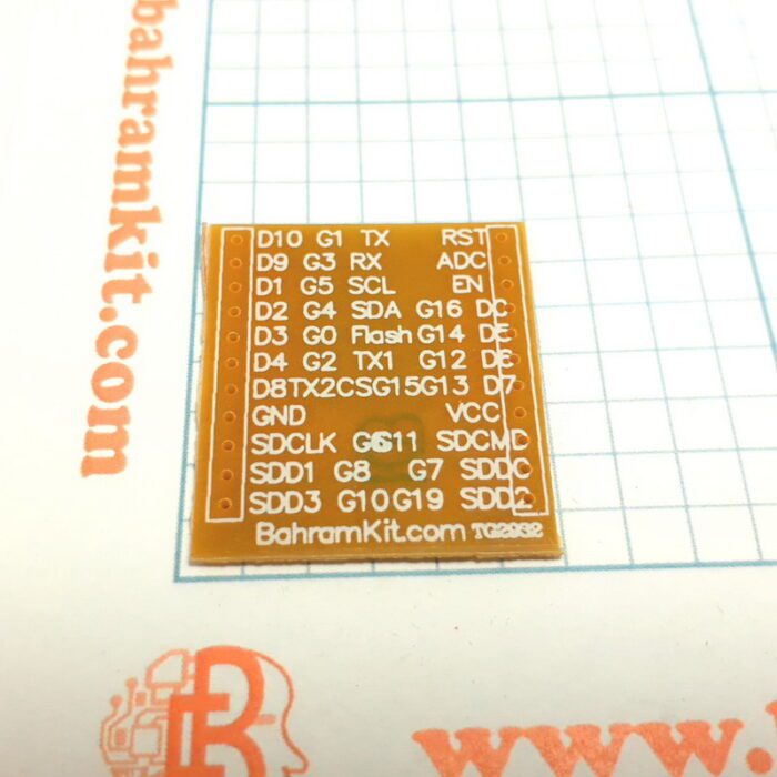 برد کمکی esp8266 فیبر - Image 2