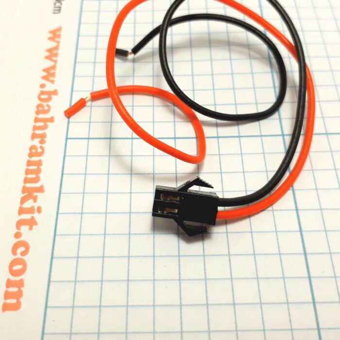 کانکتور سوکت  مشکی مادگی شارژر ماشین کنترلی SM2P - Image 2