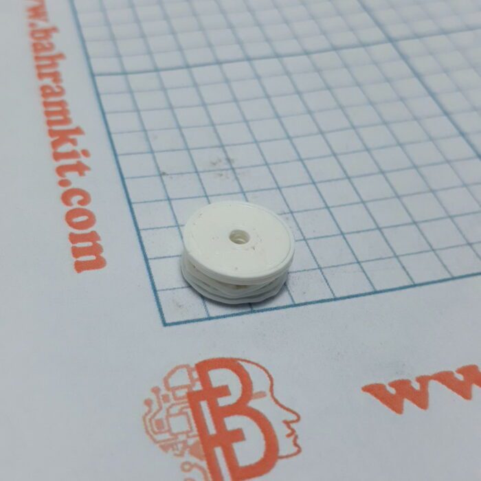 پولی سفید کوچک 13mm - Image 1