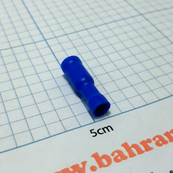 سوکت/فیش سر سیم آبی مادگی - Image 1