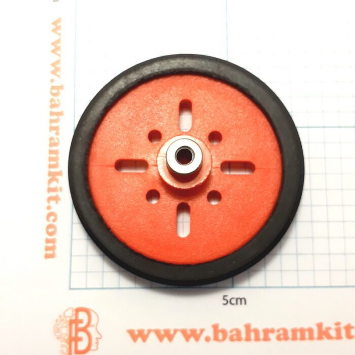 پولی قرمز بزرگ با لاستیک - Image 2