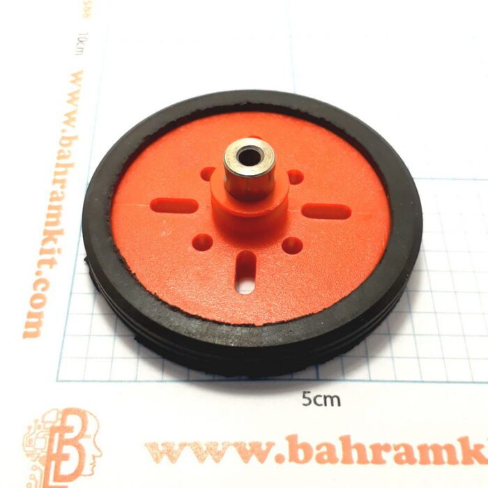 پولی قرمز بزرگ با لاستیک - Image 3