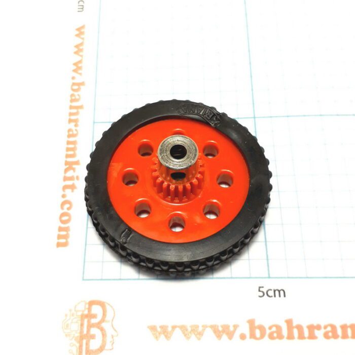 پولی قرمز متوسط با لاستیک - Image 2