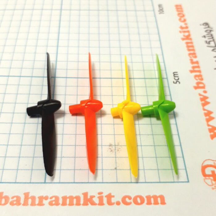 ملخ 2 پره 5/5 سانت نوک گرد شفت 1mm - Image 2