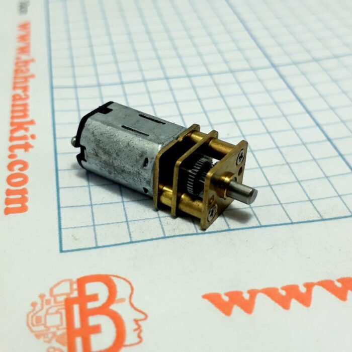 موتور گیربکس فلزی طلایی 50 دور ZGA - Image 1