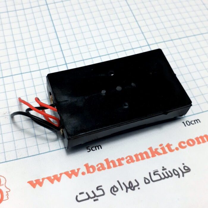 جاباتری 2 تایی مشکی مدل 1 پشت تخت - Image 2