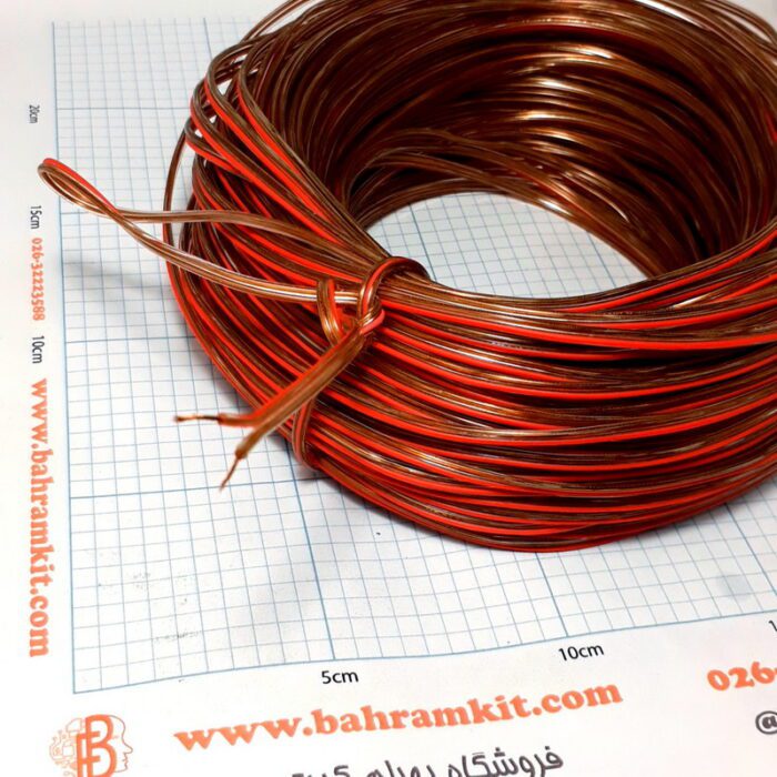 سیم بلندگویی (پاور) یک متر - Image 2