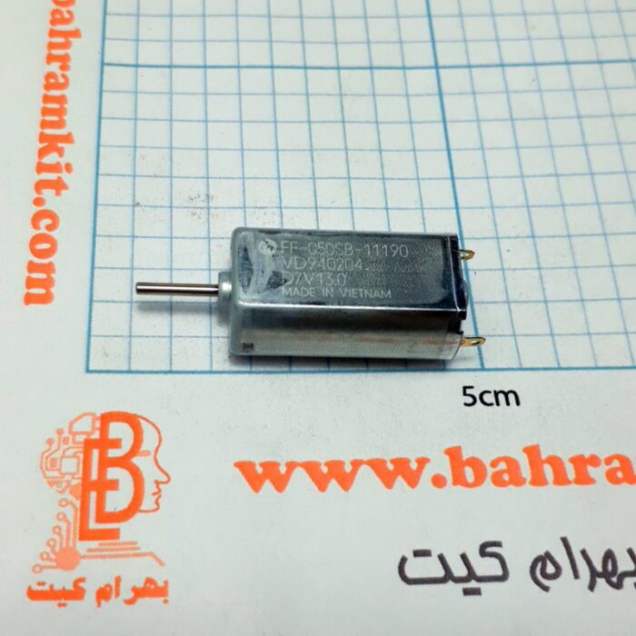 موتور بغل تخت 27*16 شفت 9*1.5 ویتنامی 3 الی 6 ولت - Image 3