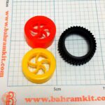 چرخ 4 سانتی رباتیک - Image 2