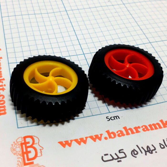 چرخ 4 سانتی رباتیک - Image 1