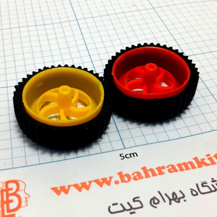 چرخ 4 سانتی رباتیک - Image 5