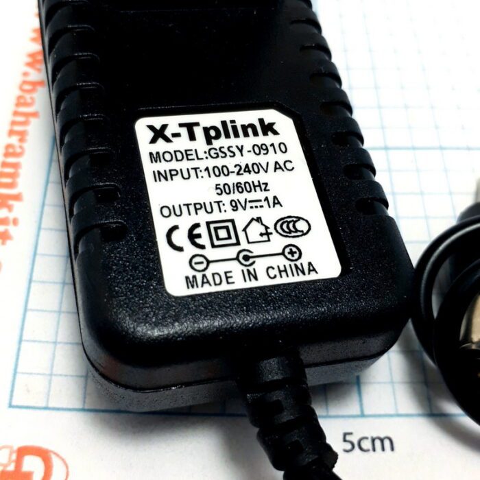 آداپتور 9 ولت 1 آمپر سویچینگ دو فیش - Image 3