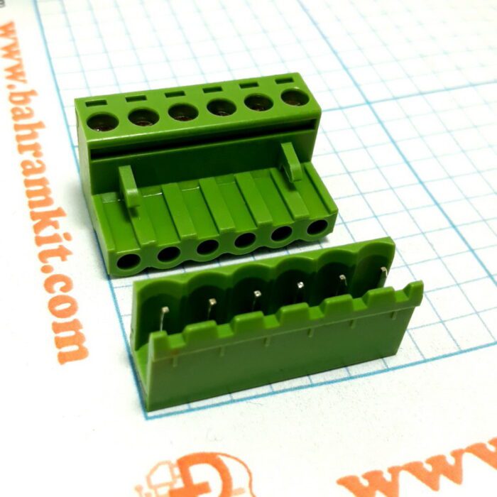 سوکت فونیکس PHOENIX 6 PIN RA - Image 1