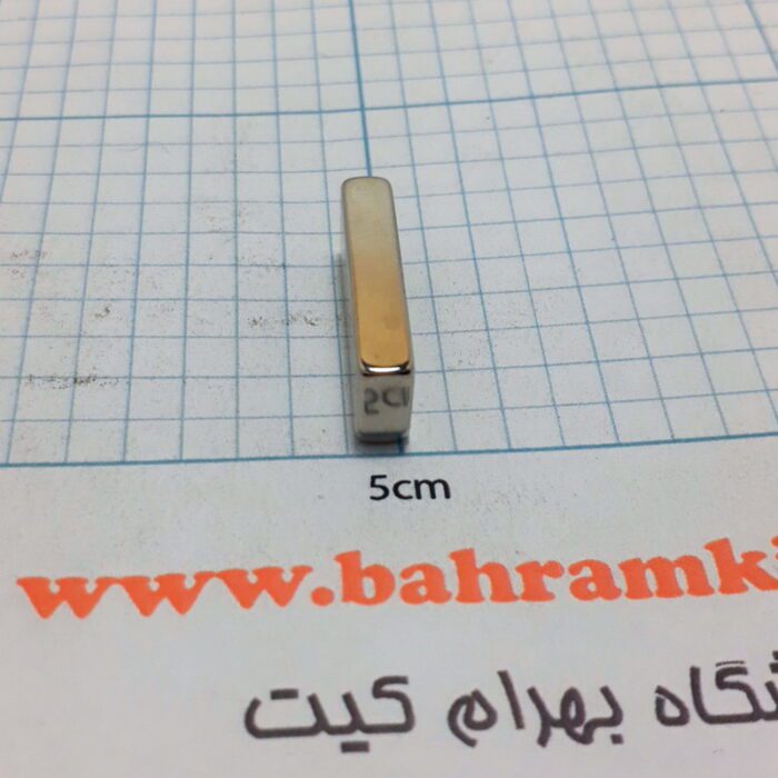 آهنربا نئودیمیوم  بلوکی 5*10*25 میلی متر - Image 4