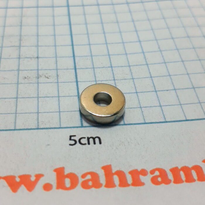 آهنربا نئودیمیوم رینگی 3*4*10.7 میلی متر - Image 3