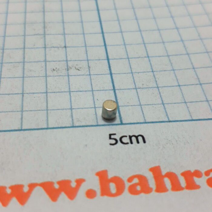 آهنربا نئودیمیوم استوانه ای 3*3 میلی متر - Image 2