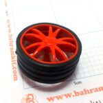 چرخ 5 سانتی پهن ژله ای