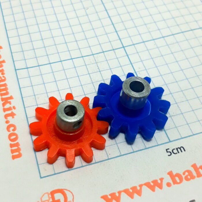 چرخ دنده  زنجیری کوچک 12 تایی بسته2تایی - Image 1