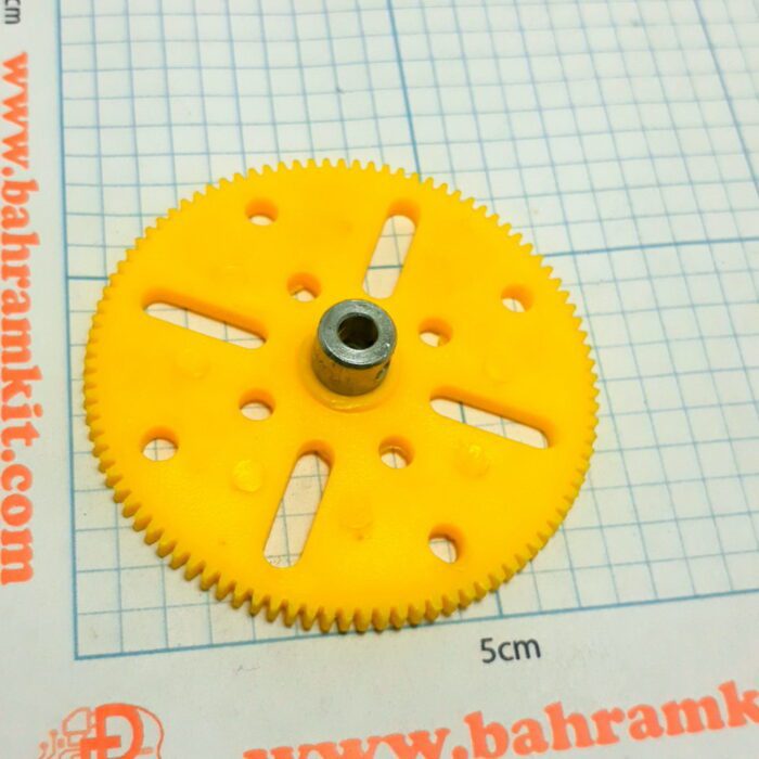 چرخ دنده زرد 64 میلیمتر - Image 4