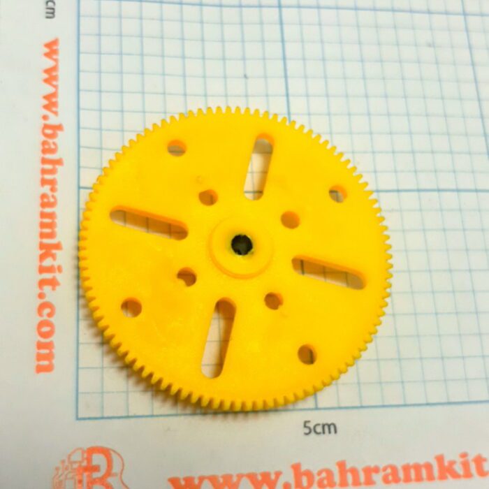 چرخ دنده زرد 64 میلیمتر - Image 3