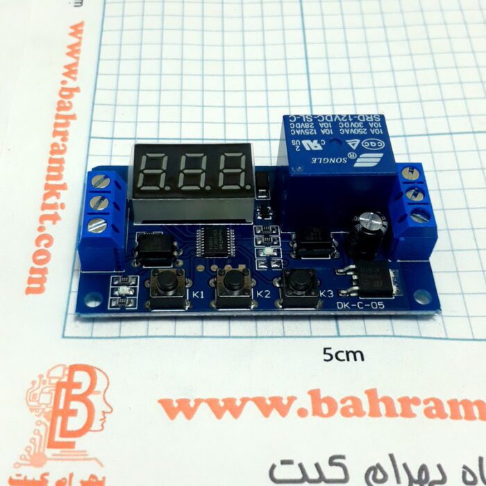 تایمر dk-c-05 (2) ماژول تایمر با ورودی سیگنال dk-c-05 - Image 1