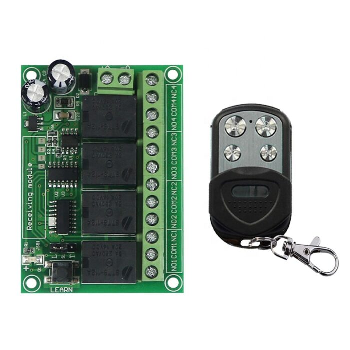 گیرنده 4 کانال لرن سفید 433 - Image 8