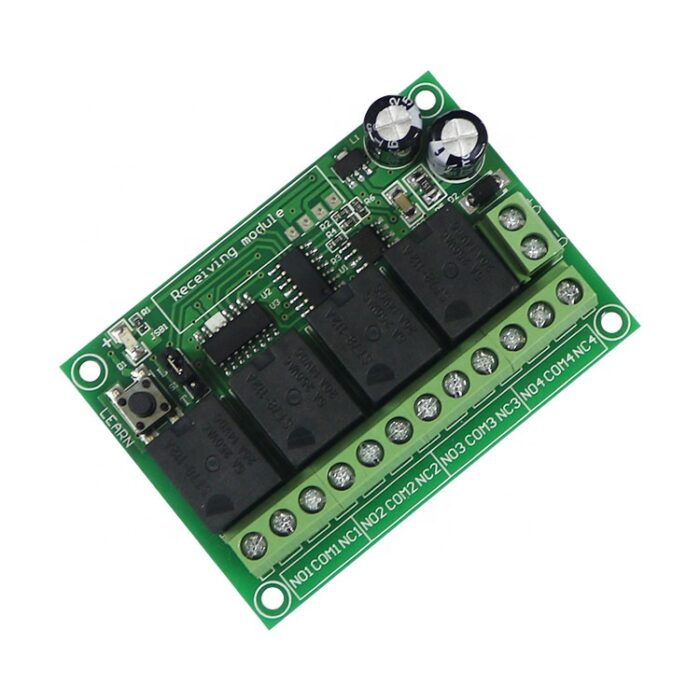 گیرنده 4 کانال لرن سفید 433 - Image 12